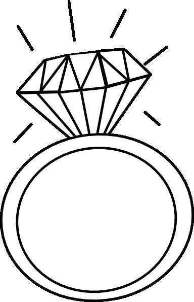 engagement ring outline clip art 2 more