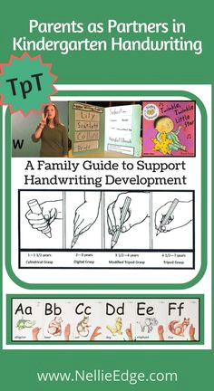 invite parents to be partners in developing good kindergarten handwriting learn how includes handwriting