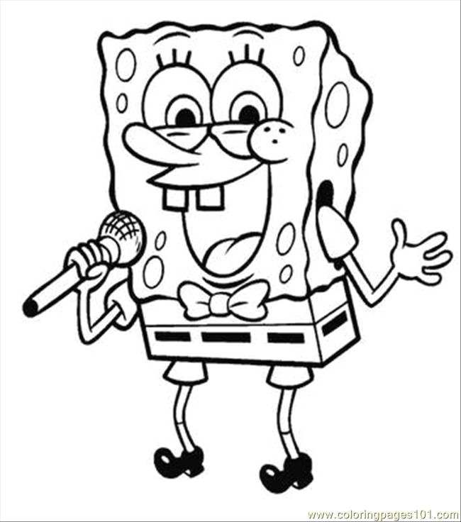printable spongebob picture free printable coloring page spongebob coloring pages 4 cartoons