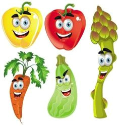 happy vegetables cartoon vectors plant cartoon vegetable cartoon vegetable drawing fruit and veg