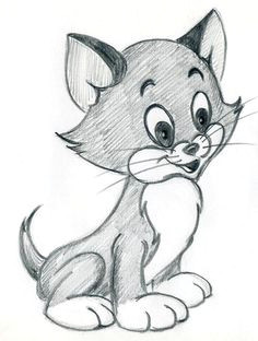 cartoon drawings how to draw cartoon kitten easily and effortlessly in few simple steps