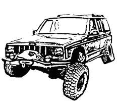 image result for jeep white eagle xj