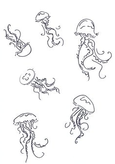 if you like jellyfish drawing you might love these ideas