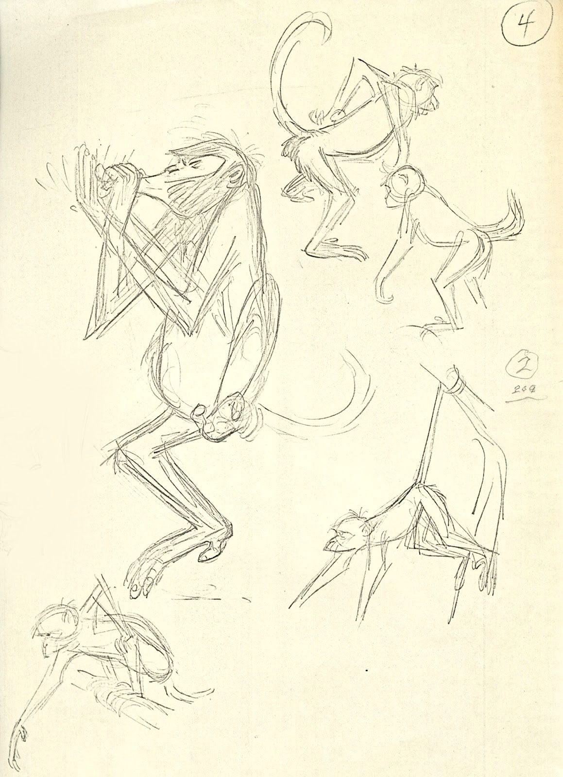 the jungle book king louie s monkey gang action studies
