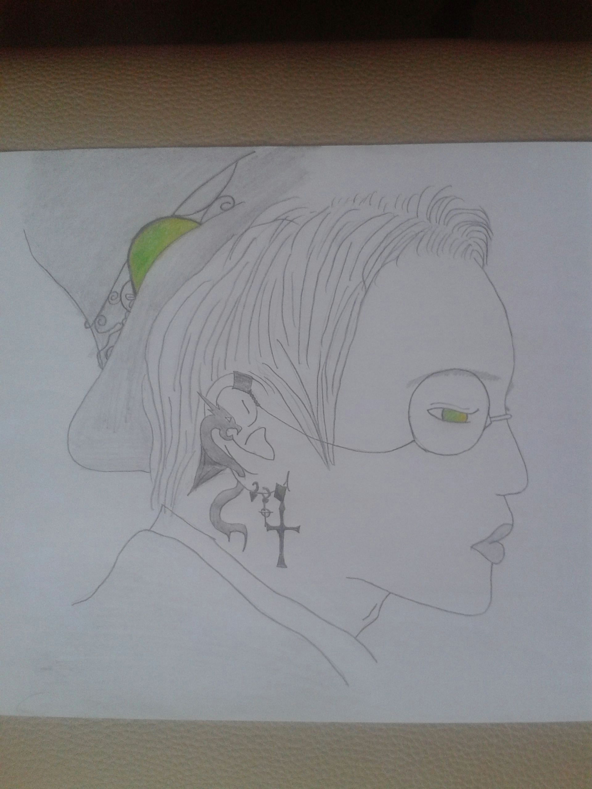 shinee key drawing