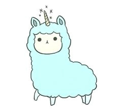 aw this is like the cutest thing ever i love llama corns