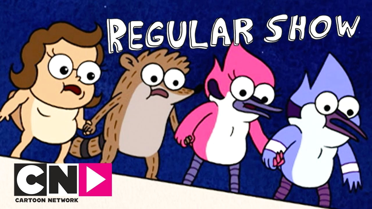 regular show party bus cartoon network