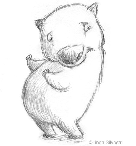 warm up sketch for you internet a happy little quokka those three worlds in a row might be super redundant drawing stuff can you dig it