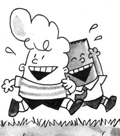 george and harold from the captain underpants series got themselves into a lot of shenanigans