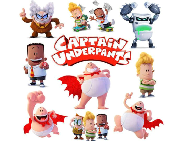 captain underpants invitation decorations cinema digital