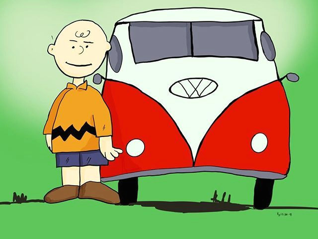 Cartoon Van Drawing Charlie Brown Drawing Drawings Ink Art Artist Sketch