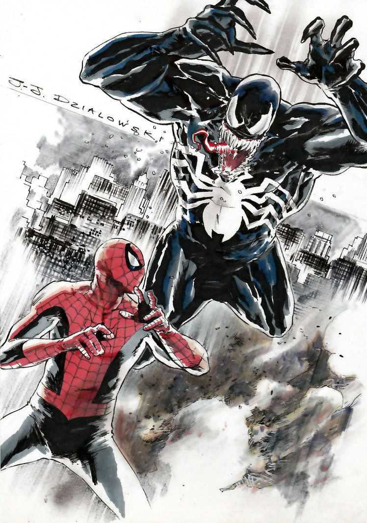 spiderman vs venom