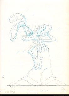 touchstone pictures roger rabbit walt disney studios amblin entertainment colorful drawings