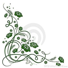 drawings of flowers leaves and vines more similar stock images of green flower and