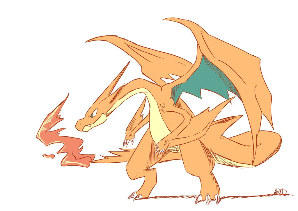 mega charizard y by littlescarecrow on deviantart