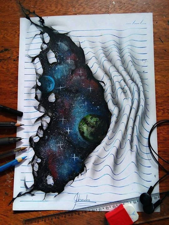 creative 3d drawing works by joa o a carvalho