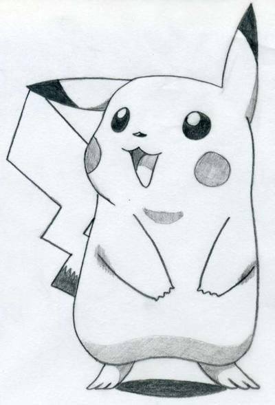 how to draw pikachu