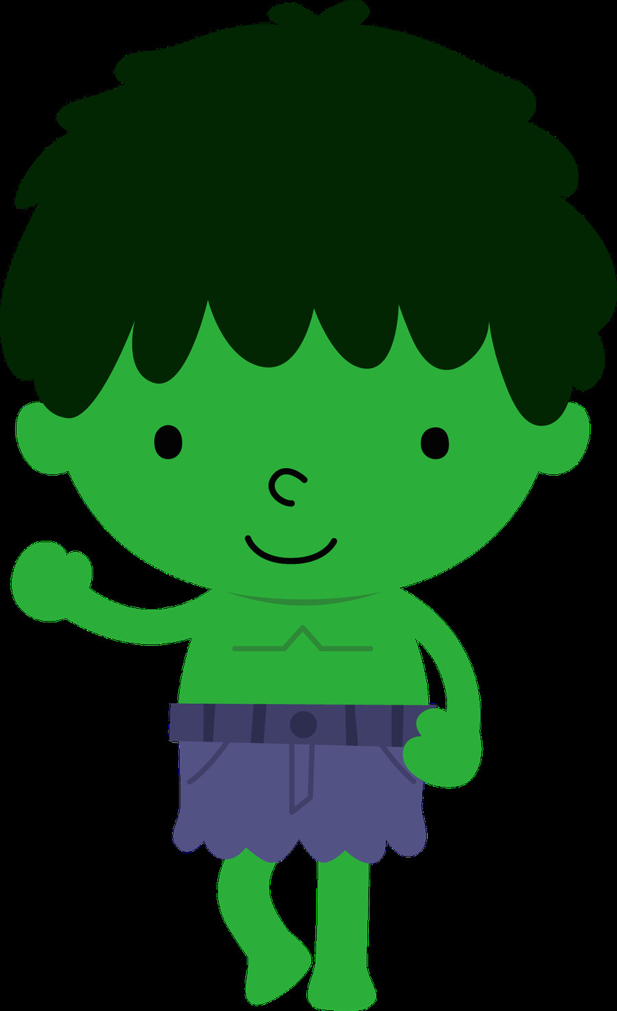 super hera is minus cute clipart baby boy children boys hulk