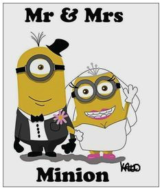 mr and mrs minion cute drawing cute minions minion rock minion stuff
