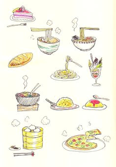 food sketches
