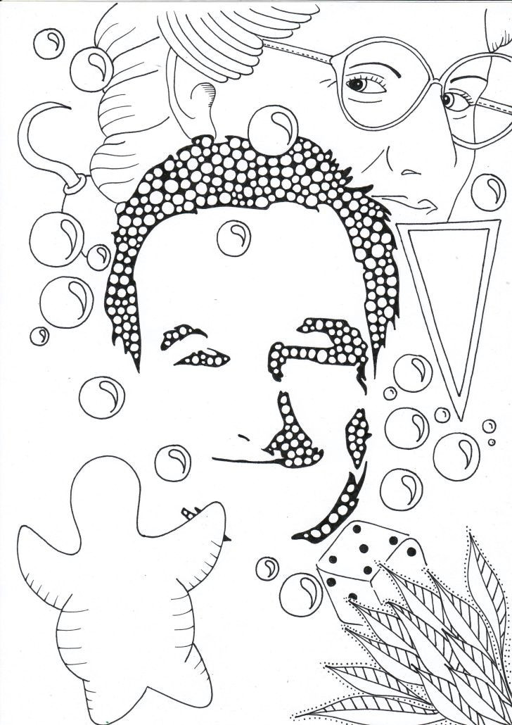 coloring pages faces awesome line coloring 0d archives con scio free drawings to colour in