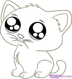 easy drawings google search kitten drawing cat doodle kitten cartoon cartoon animals