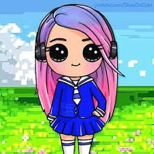 u oau o o c o o o o u oµu o o u princesas fofas de olho kawaii bonequinhas cute girl drawing