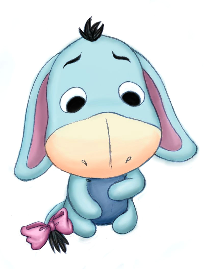 baby eeyore where it all started cute disney characters eeyore pictures