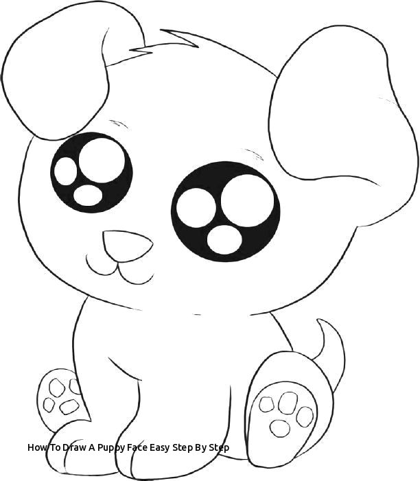 how to draw a puppy face easy step by step cute puppies coloring pages to print