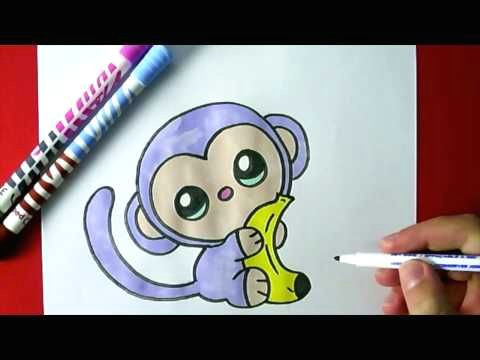 kiwi dessin comment dessiner un panda kawaii licorne youtube