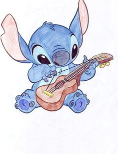 cute sketches of stitch as elvis google search