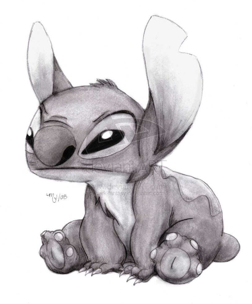 stitch haahaa i want this as a tattoo it s cute as hell