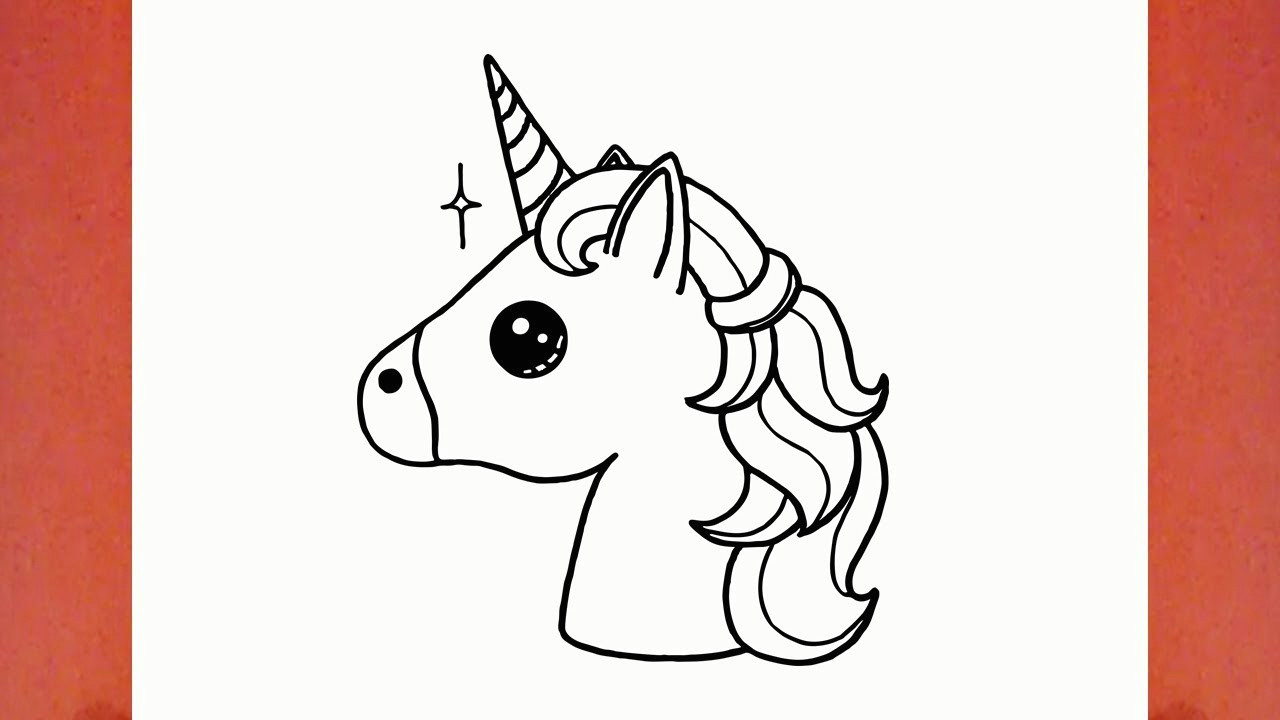 how to draw a cute unicorn