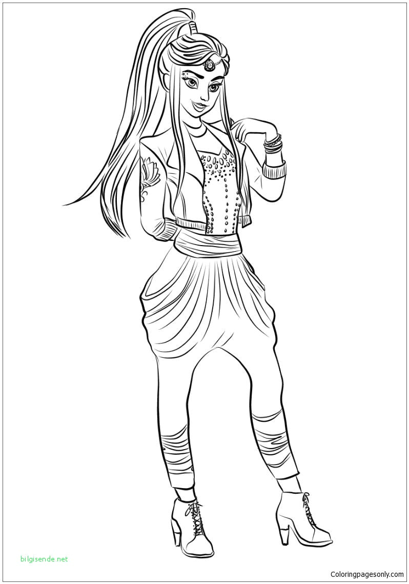 descendants 2 coloring pages descendants 2 coloring pages mal fresh new disney descendants coloring pages