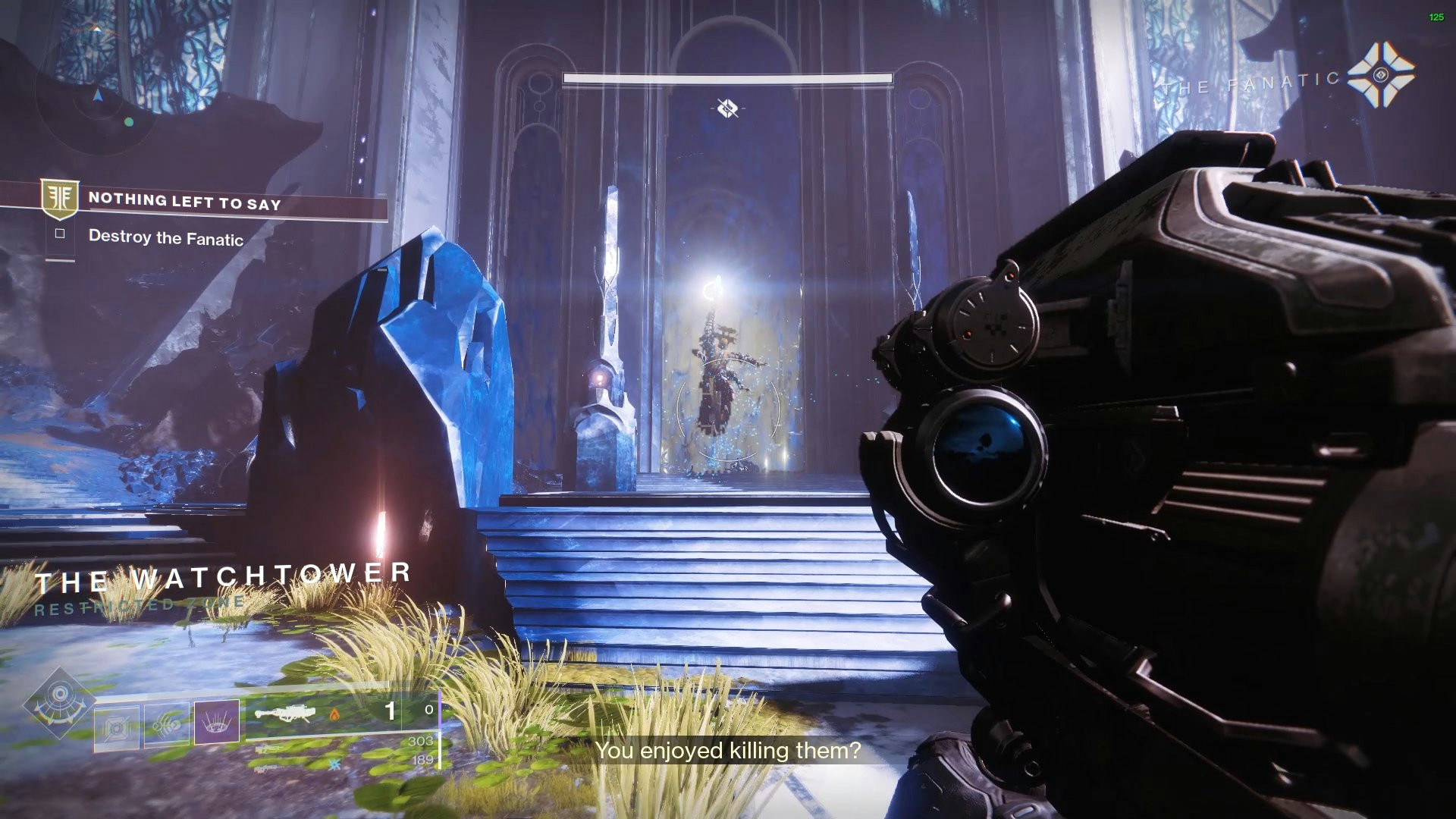 this missions takes players to the mysterious watchtower of the awoken where they ll face the fanatic uldren and some unspeakable eldritch horror