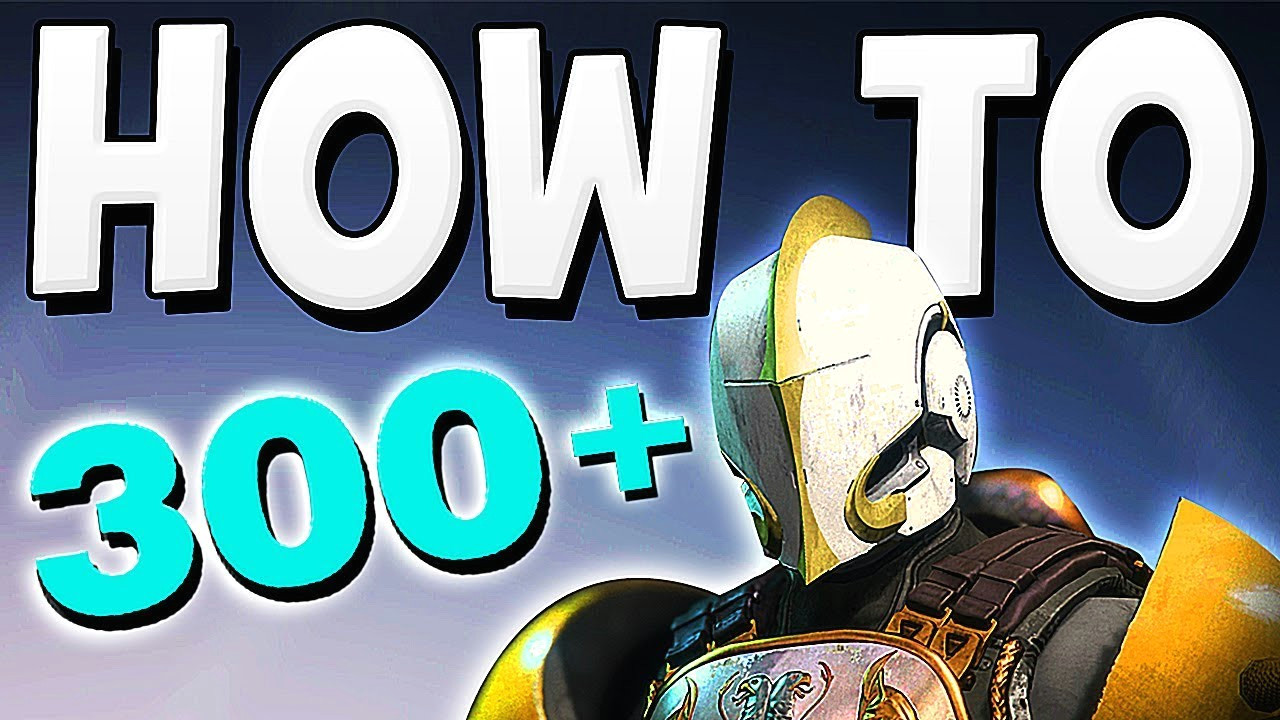 destiny 2 how to get 300 light easy trick