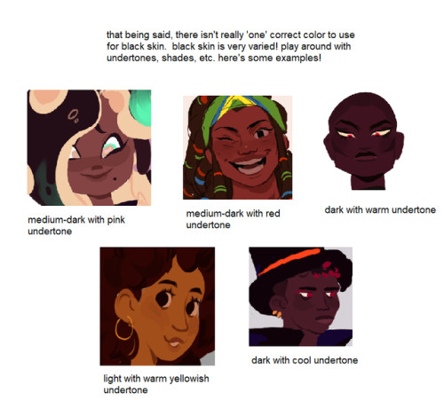 i get asked a lot for tips with coloring black people so i put together a little tutorial and bumps my kofi if you found this helpful