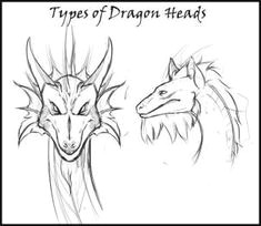 how to draw a dragon head step 1 dragon head drawing drawing guide drawing