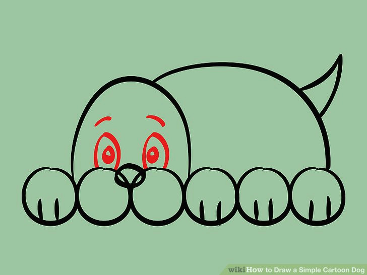 image titled draw a simple cartoon dog step 09