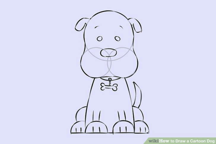 image titled draw a cartoon dog step 8