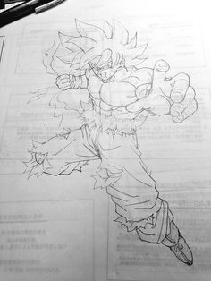 goku 2 dbz son goku drawings anime dragon ball z drawing ideas black manga art