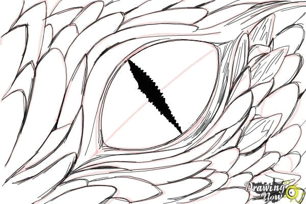 how to draw a dragon eye drawingnow