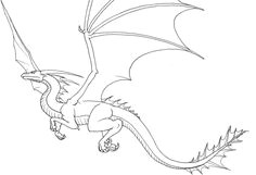 flyingdragon by chiroookami simple dragon drawing easy dragon drawings dragon head drawing easy