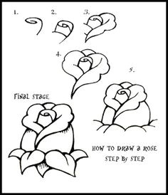 daryl hobson artwork how to draw a rose step by step guide doodle drawings