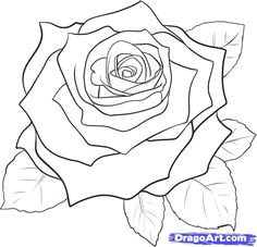 rose easy to draw rose how to draw roses easy rose drawing roses