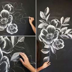 time to learn chalk art from an insta famous social celeb chalkboard art kitchen