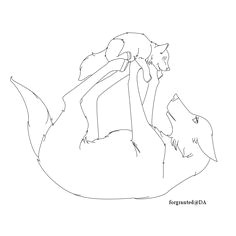 crying wolf lineart google search