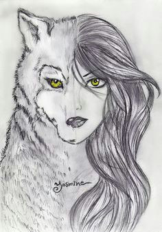 wolf girl werewolf by jasminenightwish