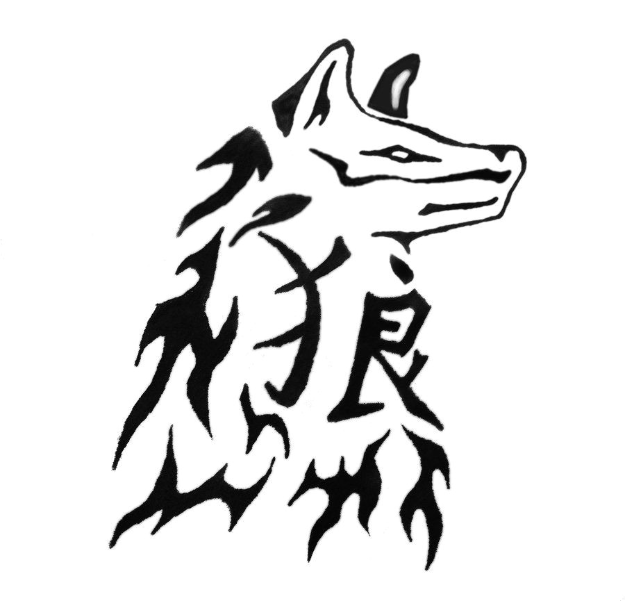 chinese tribal wolf by aeroblade88 on deviantart