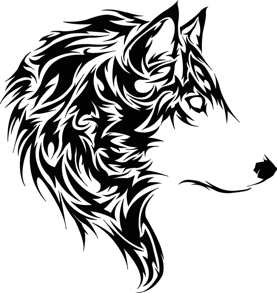 tribal tiger tattoo designs tete de loup tribal free download tattoo 32125 tete de loup tribal